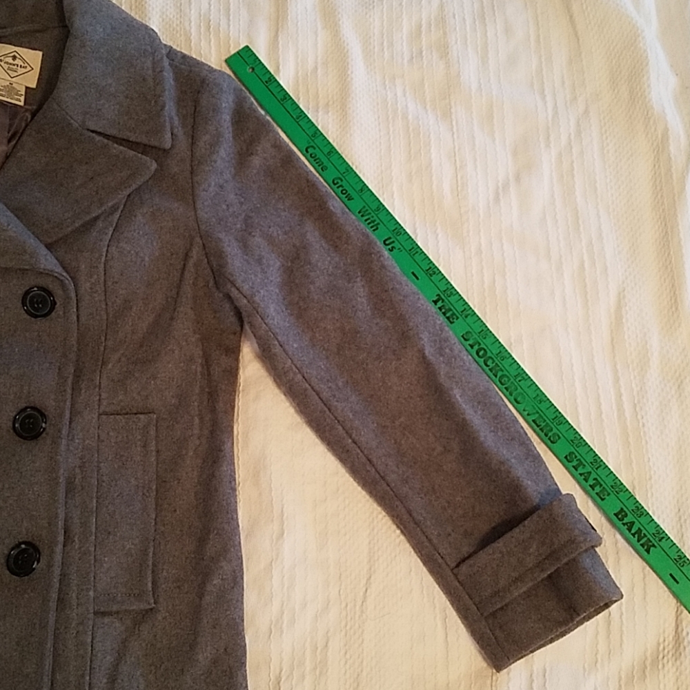 *SOLD* St John's Bay Double Breasted Pea Coat Medium - Picture 8 of 8